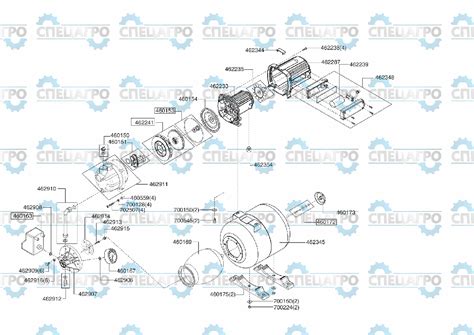 Запчасти к насосной станции AL-KO HW 601 art. 112372