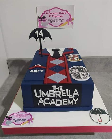 Torta Umbrella Academy En Cumplea Os Cosas Bonitas Fiesta