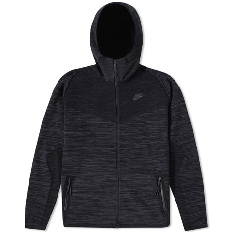 Nike Tech Knit Windrunner Black & Anthracite | END.