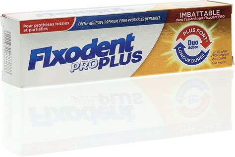 FIXODENT PRO DUO ACTION PLUS FORT LONGUE DUREE 40 G Amazon Es Salud