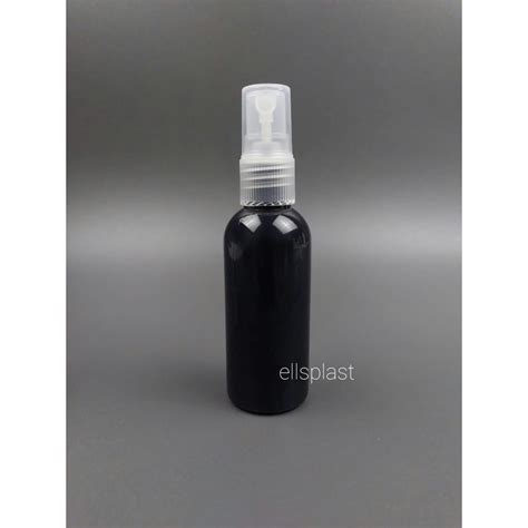 Jual Botol Spray Ml Hitam Botol Pet Ml Hitam Tutup Spray