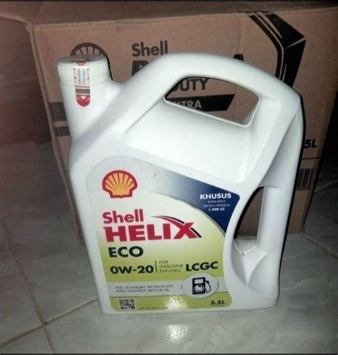 Oli Mesin Mobil Shell Helix Eco W L Original Tembus