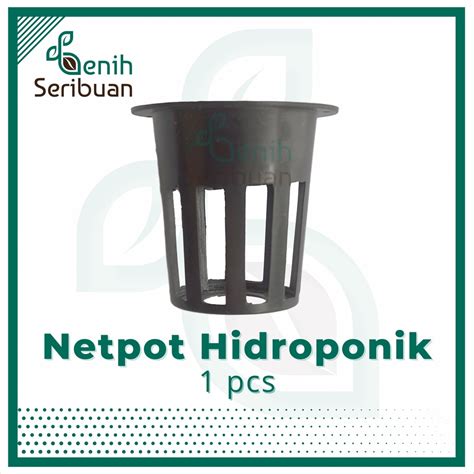 Jual Netpot Hidroponik 5 Cm 7 Cm Media Tanam Net Pot Jaring Hitam 5cm 7