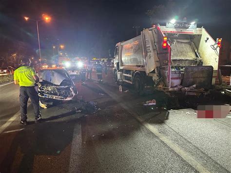 Samsun da Zincirleme Trafik Kazası 6 Yaralı Haberler