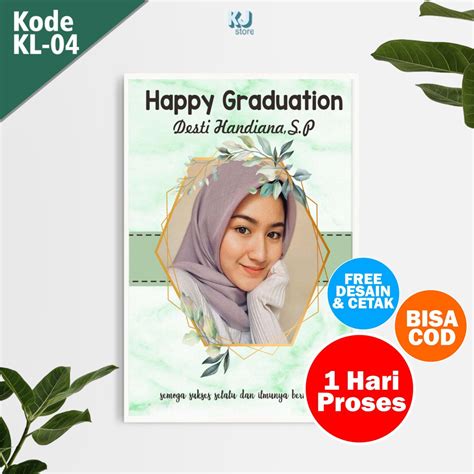 Desaincetak Hadiah Kado Wisuda Murah Unik Foto Wisudawan Pacar Teman