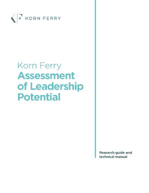 Korn Ferry Leadership Assessment PDF Complete With Ease AirSlate SignNow