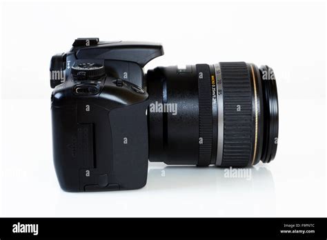 DSLR Camera - side view Stock Photo, Royalty Free Image: 92083836 - Alamy