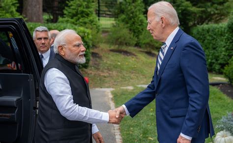 Pm Modi Joe Biden Hold India Us Bilateral Talks Quad Leaders Meet Next