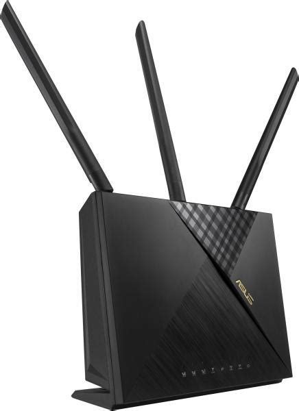 Роутер ASUS 4G-AX56/802.11ax со встроенным LTE модемом, до 6574+ 1201 ...