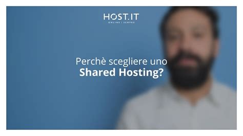 come scegliere un hosting perchè scegliere uno shared hosting YouTube