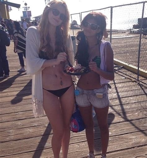 Bella Thorne Shares More Underage Bikini Pics