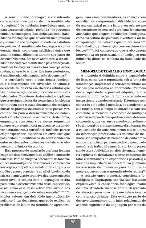 Habilidades metalinguísticas no processo de alfabetização de escolares