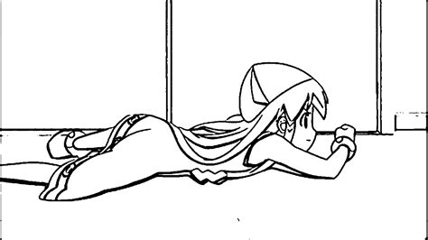 Squid Girl Coloring Page Wecoloringpage