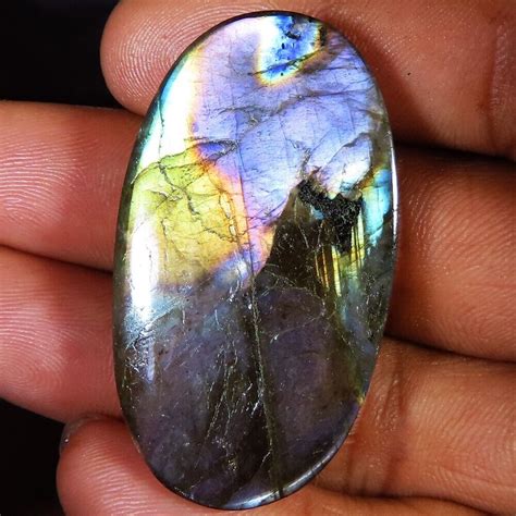 26x46x08 MM Größe 94 20 Cts Natürlich Labradorite Oval