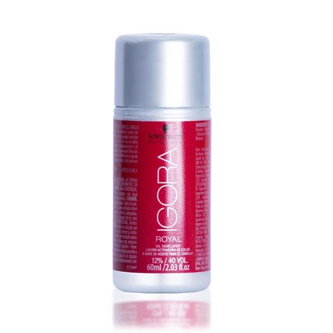 Schwarzkopf Agua Oxigenada Igora Royal 40Vol 12 60ml