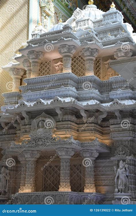 The Akshardham Temple in Robbinsville, New Jersey Editorial Photography ...