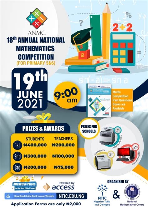 Nticnmc 18th Annual National Mathematics Competition 2021