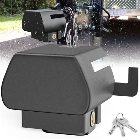 NenNicht Trailer Hitch Lock, Heavy-Duty Anti-Theft Trailer Coupler Lock