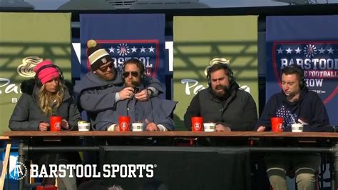 The Barstool College Football Show Presented By Panera Live From Army Navy Youtube