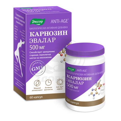 Карнозин капсулы 60 - купить в интернет-аптеке Здоровье: инструкция по ...