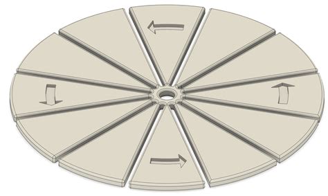 Medium Kumihimo disk by adrianhajduk - MakerWorld