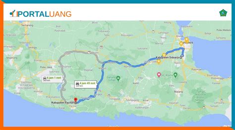 Sidoarjo Pacitan Berapa Jam Dan Berapa Kilo Km