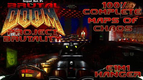 Ultimate Doom Project Brutality E M Hanger Maps Of Chaos