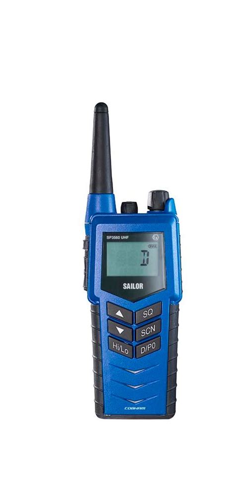 Cobham Satcom Sailor Sp3560 Portable Uhf Atex