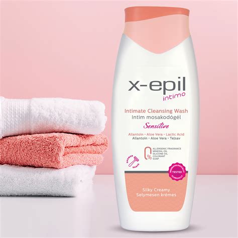 X Epil Intimate Cleansing Wash Sensitive Ml X Epil