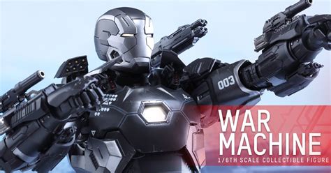 全彈發射追加 Hot Toys美國隊長 英雄內戰戰爭機器War Machine Mark 人偶 Toys Zone D 玩具兄弟 Figures Price