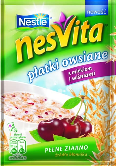 Nestl Nesvita P Atki Owsiane Z Mlekiem I Wi Niami P Atki I Muesli