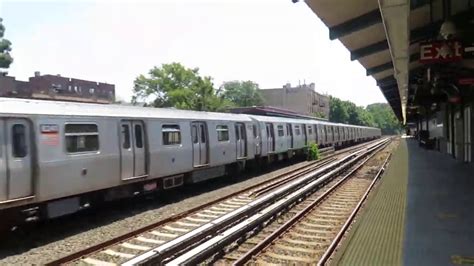 Mta Nyct Subway Kawasaki Industries R143 Not In Service Bypassing