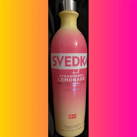 Svedka Strawberry Lemonade Vodka Nutrition Facts | Besto Blog