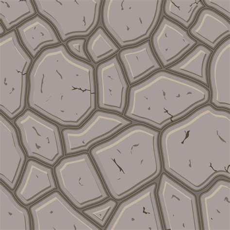 Premium Vector Brown Stone Seamless Background