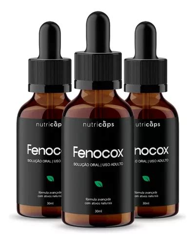 Kit Fenocox Original Ml Formula Especial Para Os Homens