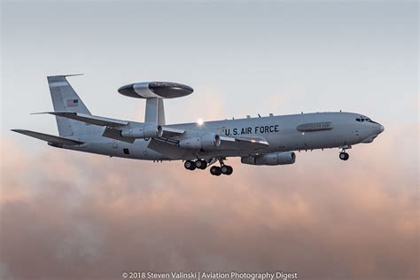 Boeing E 3G Sentry AWACS 76 1607 964th Airborn Air Control Flickr