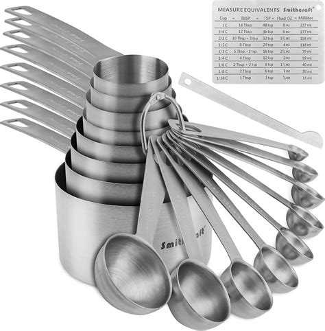 Amazon Measuring Cups And Spoons Set Stainless Steel Measuring