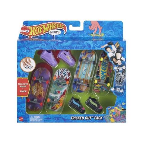 Hot Wheels Skate Tricked Out Pack Exclusive Board And Want It All