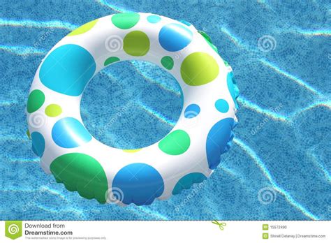 Inner Tube In Swimming Pool Stock Photo Image 15572490 Swimming