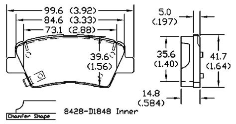 Kia Sportage Omniparts Brake Pad 13051343 Hyundai Tucson 13051343