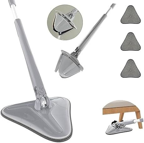 Amazon Rotatable Adjustable Cleaning Mop Extendable Triangle