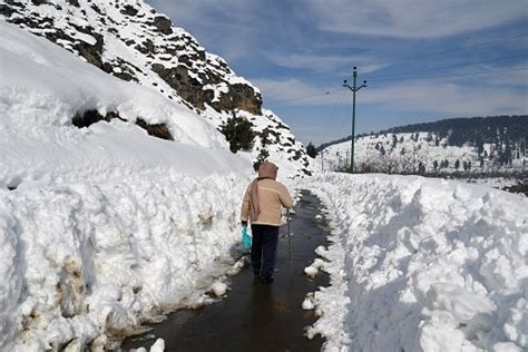 Kashmir Weather Snowfall In Higher Reaches Rains In Plains Science