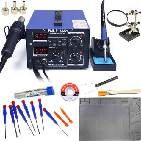 Купить ПАЯЛЬНАЯ СТАНЦИЯ HOTAIR WEP 852D+ СТАРТОВЫЙ ПАКЕТ: отзывы, фото ...