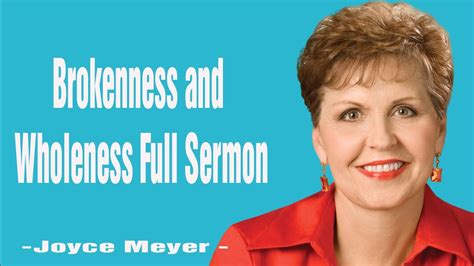 Brokenness And Wholeness Full Sermon Youce Meyer Ministries Youtube