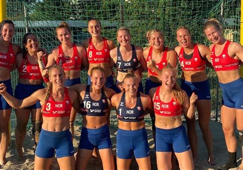 Norway S Womens Beach Handball Team Fined For Wearing Shorts Instead Of Bikini Uniform Rules