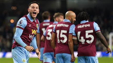 Burnley 5 0 Sheffield United Clarets Thrash Relegation Rivals To Seal