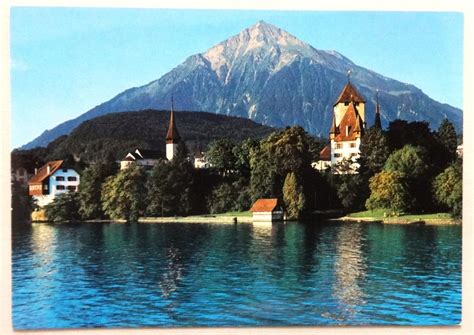 Spiez Am Thunersee Schloss Und Schlosskirche Kaufen Auf Ricardo