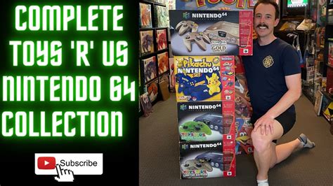 Complete Toys R Us Exclusive Nintendo 64 Collection Youtube