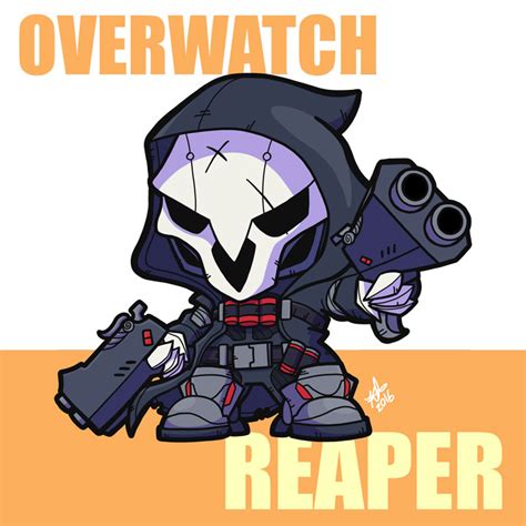 [Fan Art] Did a Reaper drawing! : r/Overwatch