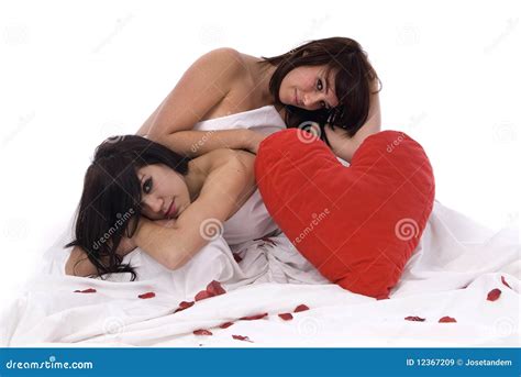 Couple Of Lesbian Woman In Love Stock Image Image Of Lesbian Cool 12367209